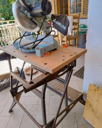 Banco da lavoro Black&Decker con Sega Delta
