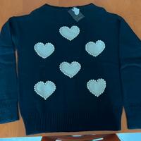 Maglia Twinset con cuori