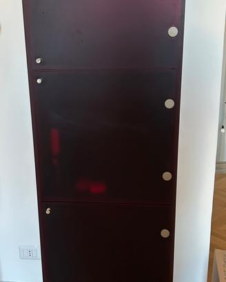 Mobile contenitore in legno massello