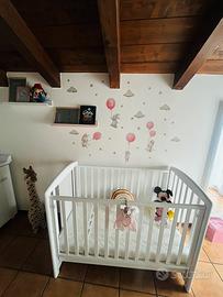 Lettino+fasciatoio+materasso