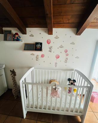 Lettino+fasciatoio+materasso