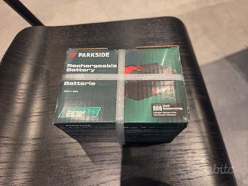 batteria 4ah parkside  con bilanciamenti di carica
