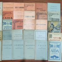 39 libretti d'opera dei primi del '900