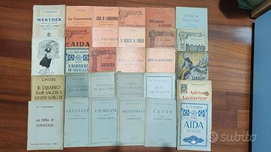 39 libretti d'opera dei primi del '900