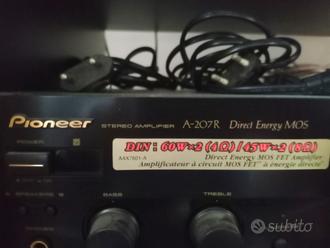 Amplificatore pioneer A207R  			