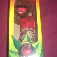 Pupazzo rasta che balla con musica incorporata