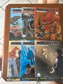 Morgan lost-scream novels completa fumetto bonelli