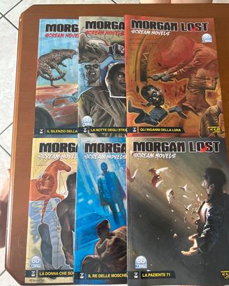 Morgan lost-scream novels completa fumetto bonelli