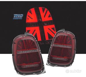 FANALI A LED MINI COOPER F55 F56 F57 14-17 ROSSO A