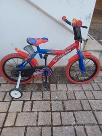 bicicletta  bambino 16" Dino Spiderman