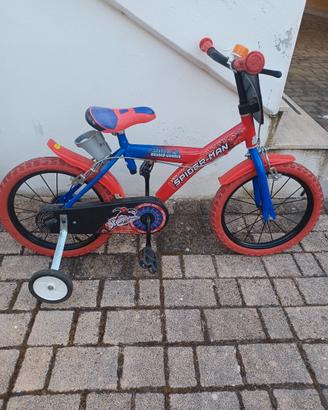bicicletta  bambino 16" Dino Spiderman