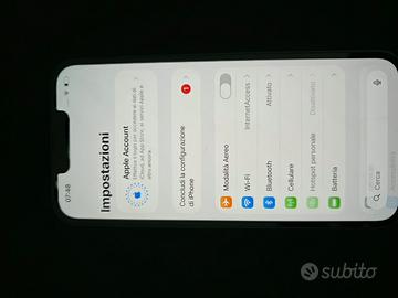 iPhone 13 mezzanotte 128Gb 100% batteria