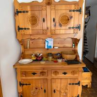 Arredamento legno abete rustico