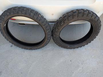 Pneumatici Michelin 110 80 r19 e 130 80 17