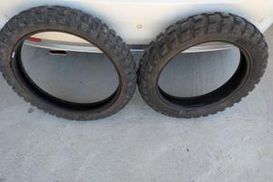 Pneumatici Michelin 110 80 r19 e 130 80 17