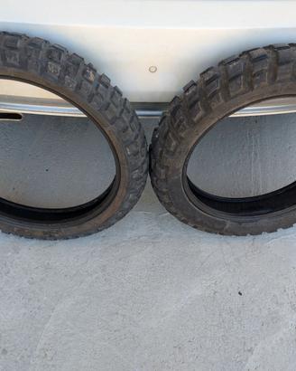 Pneumatici Michelin 110 80 r19 e 130 80 17