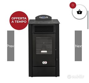 Stufa a pellet nuova 10kw