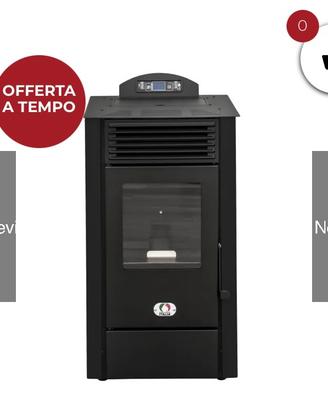 Stufa a pellet nuova 10kw