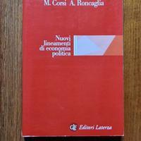 Nuovi lineamenti di economia politica - Corsi