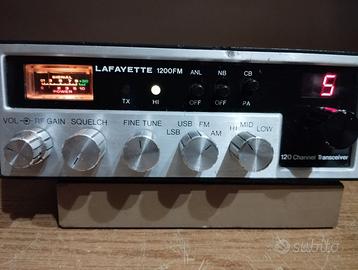 CB LAFAYETTE 1200 FM 120 CAN 3 BANDE FUNZIONANTE