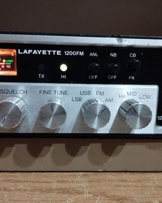 CB LAFAYETTE 1200 FM 120 CAN 3 BANDE FUNZIONANTE