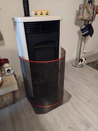 Riparo per stufa a pellet