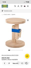 IKEA PS 2026 – Sgabello regolabile - 206.179.16