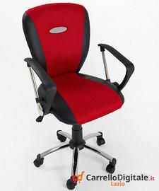 POLTRONA DA UFFICIO MODELLO SLASH - NUOVA