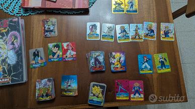 carte collezionabili Dragonball varie+ album vuoto