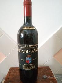 Vino brunello di Montalcino docg biondi santi