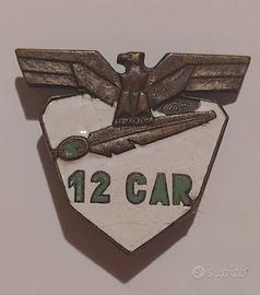 Distintivo Alpini 12° car