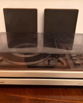 Impianto giradischi Grundig