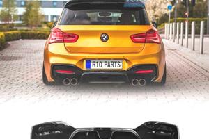 DIFFUSORE BMW F20 LCI 15-19 LOOK CS NERO LUCIDO US
