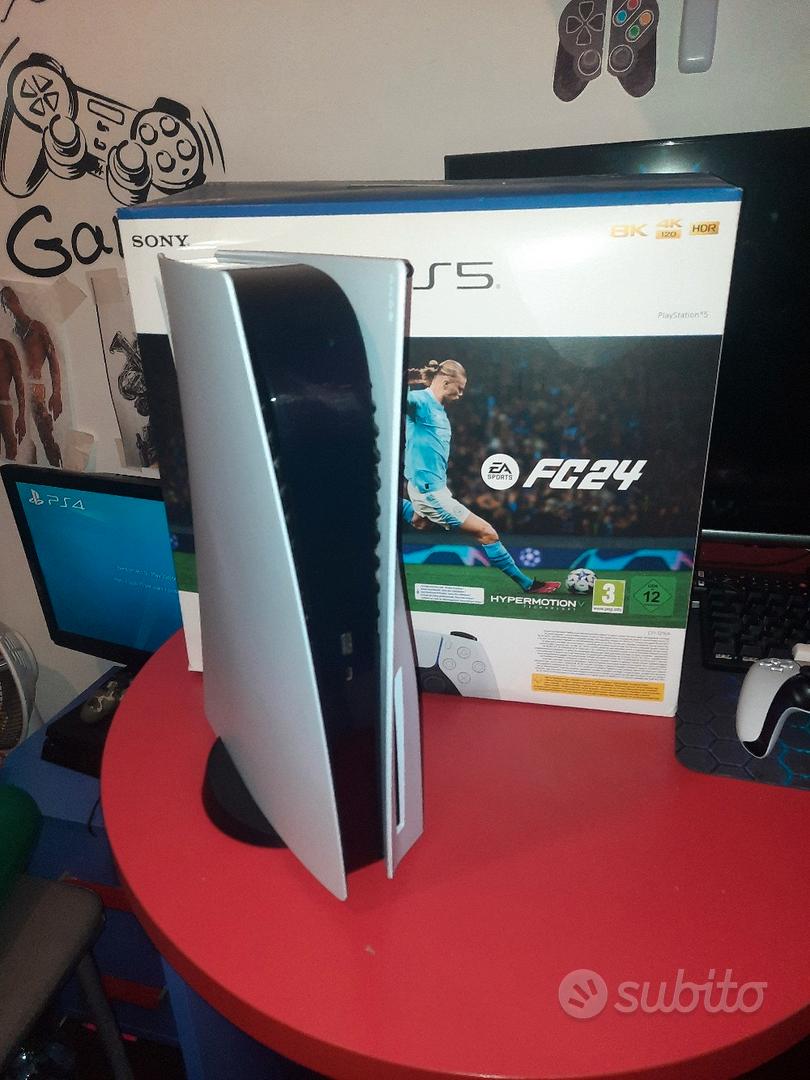 Ps5 con joystick cavi della playstation e scatola - Console e Videogiochi  In vendita a Palermo