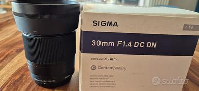 Sigma 30mm f1.4