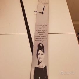 OROLOGIO A STRISCIA CON IMMAGINE DI AUDREY HEPBURN