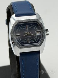 berios watch vintage new nos blue 25mm