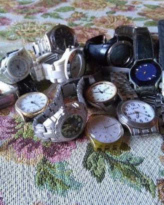 Lotto orologi e cinturini