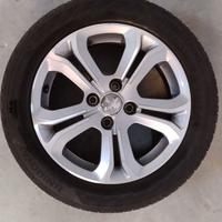 Set cerchi in lega originali Peugeot