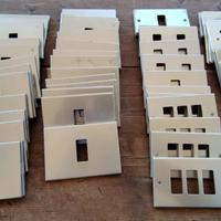 Ritiro placche alluminio e frutti BTicino vintage