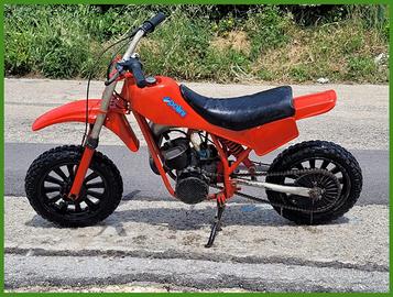Minimoto BX Rivara, telaio e motore operativi