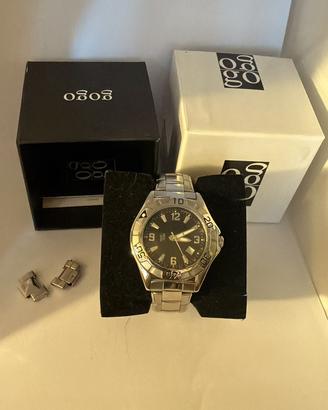 Orologio GOGO uomo in acciaio - pila nuova