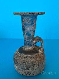 Vaso in vetro  "Scavo" di Murano