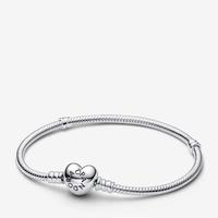 BRACCIALE PANDORA CON CIONDOLO QUADRIFOGLIO