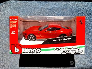 Automodello Burago scala -1-43--Ferrari  Roma--MB-