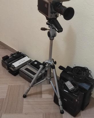 Videocamera e Videoregistratore  JVC VHS 