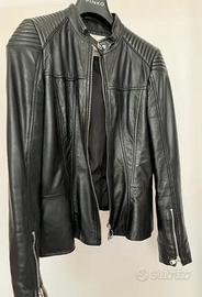 Giacca leggera pinko in vera pelle