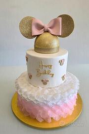 Torta scenografica Minnie 