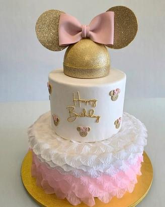 Torta scenografica Minnie 