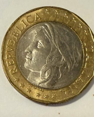 moneta da 1000 lire Errore di Conio